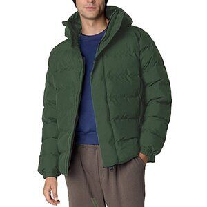 NEW $495 Save The Duck Leland Parka! XXL  Green  Quilted  Cruelty Free  Plumtech